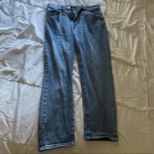 Denim mom jeans